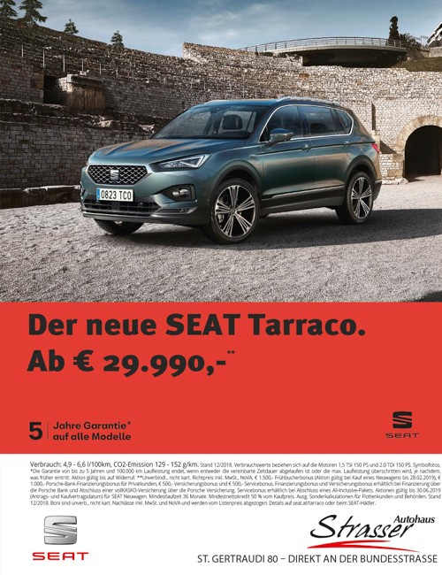 Autohaus Strasser Inserat.indd